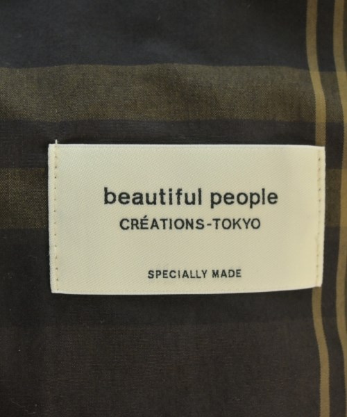 beautiful people（ビューティフルピープル）ミリタリーブルゾン 茶 サイズ:F レディース/2200695349035