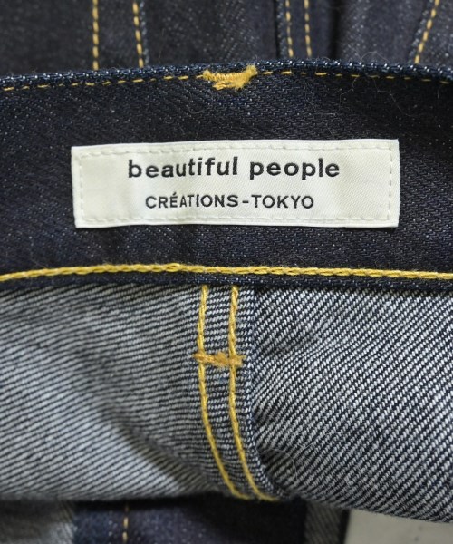 beautiful people（ビューティフルピープル）ミニスカート 紺 サイズ:34(XS位) レディース/2200695477059
