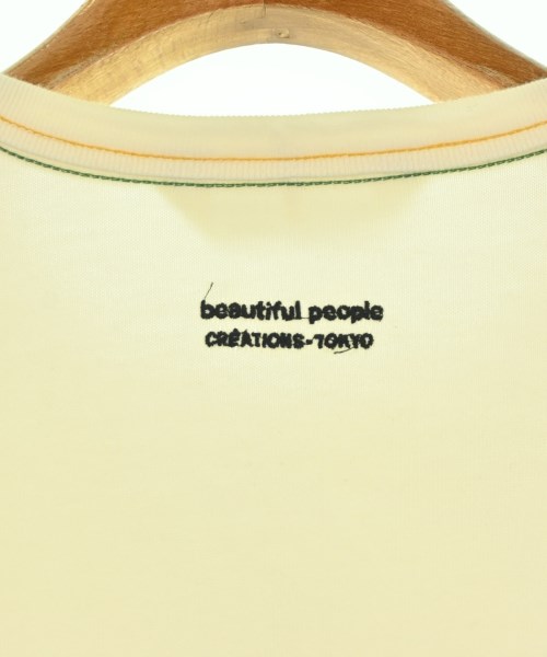 beautiful people（ビューティフルピープル）Tシャツ・カットソー 白 サイズ:160(L位) レディース/2200696289040