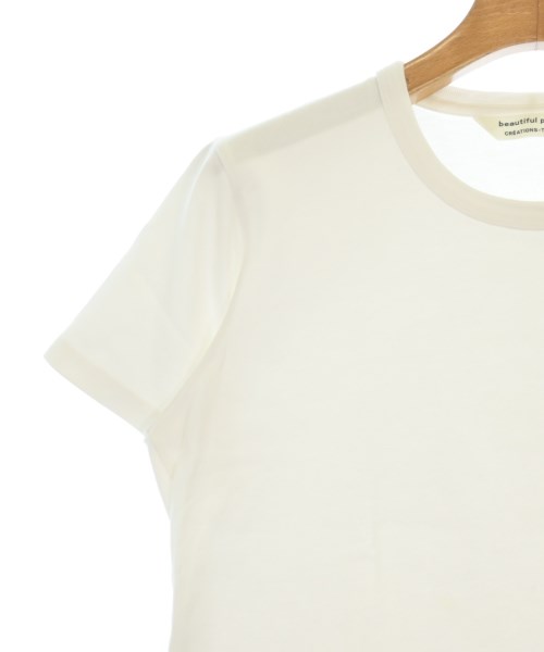 beautiful people（ビューティフルピープル）Tシャツ・カットソー 白 サイズ:160(L位) レディース/2200698979130