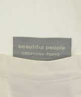 beautiful people（ビューティフルピープル）Tシャツ・カットソー 白 サイズ:160(L位) レディース/2200698979130