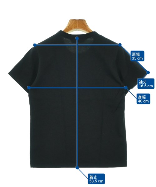 beautiful people（ビューティフルピープル）Tシャツ・カットソー 黒 サイズ:150(M位) レディース/2200698979154
