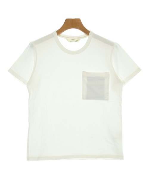 beautiful people(ビューティフルピープル)Tシャツ・カットソー 白 サイズ:160(L位)/2200698601079