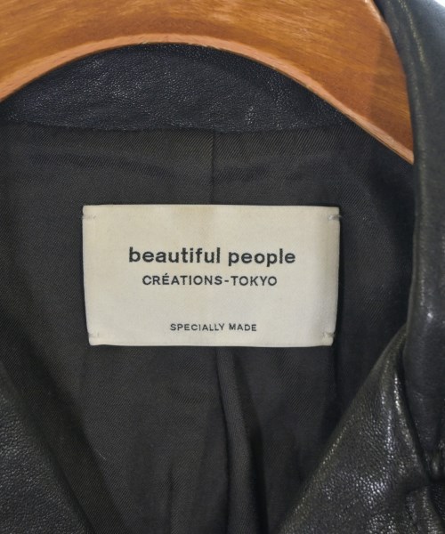 beautiful people（ビューティフルピープル）ライダース 黒 サイズ:130(XS位) レディース/2200700574056