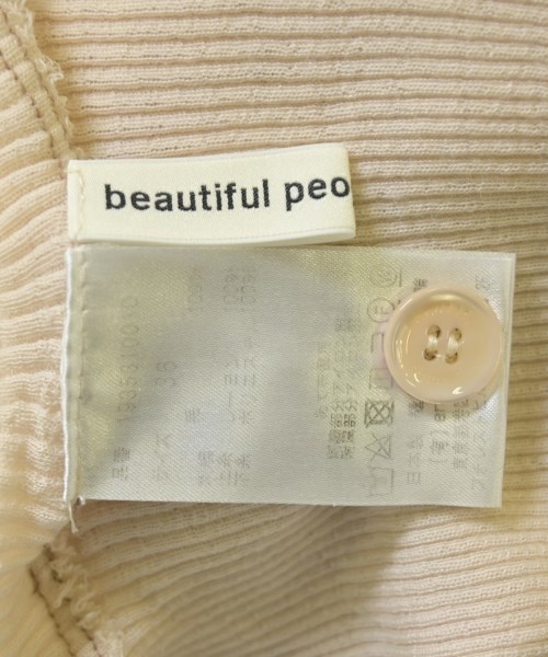 beautiful people（ビューティフルピープル）ニット・セーター ベージュ サイズ:36(S位) レディース/2200700689033