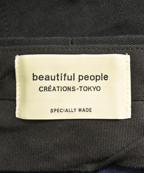 beautiful people（ビューティフルピープル）ひざ丈スカート 黒 サイズ:36(S位) レディース/2200700914036