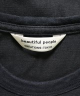 beautiful people（ビューティフルピープル）Tシャツ・カットソー 黒 サイズ:150(M位) レディース/2200700914067