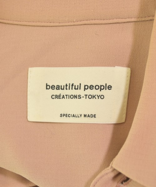 beautiful people（ビューティフルピープル）カジュアルシャツ ピンク サイズ:34(XS位) レディース/2200699330039