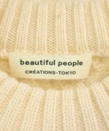 beautiful people（ビューティフルピープル）ニット・セーター 白 サイズ:36(S位) レディース/2200699998062