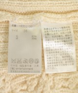 beautiful people（ビューティフルピープル）ニット・セーター 白 サイズ:36(S位) レディース/2200699998062