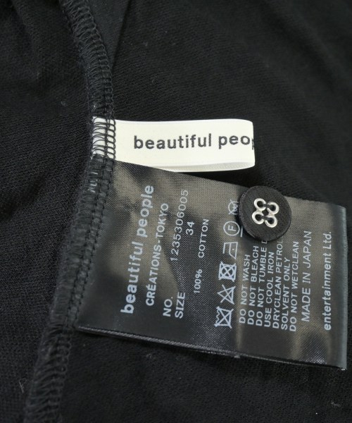 beautiful people（ビューティフルピープル）ブラウス 黒 サイズ:34(XS位) レディース/2200702047039