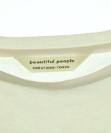 beautiful people（ビューティフルピープル）Tシャツ・カットソー 白 サイズ:36(S位) レディース/2200702145025