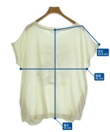 beautiful people（ビューティフルピープル）Tシャツ・カットソー 白 サイズ:36(S位) レディース/2200702145025