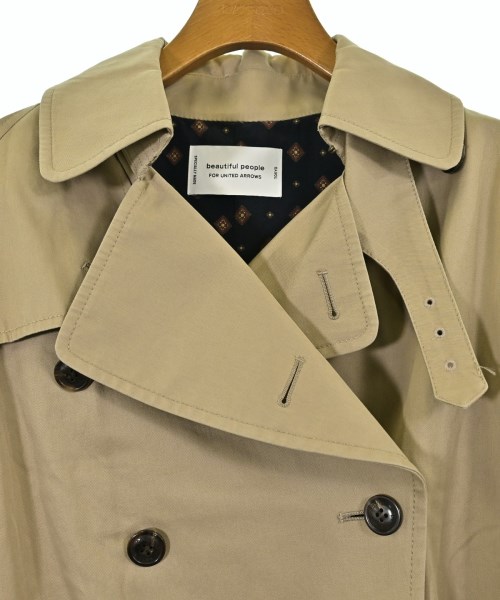 beautiful people（ビューティフルピープル）トレンチコート ベージュ サイズ:130(XS位) レディース/2200648682011