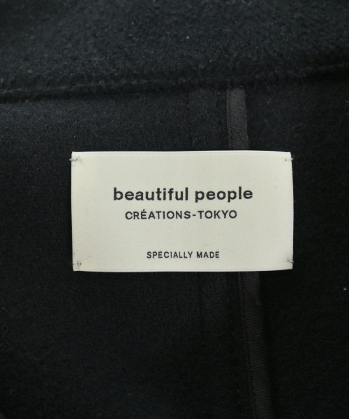 beautiful people（ビューティフルピープル）チェスターコート 黒 サイズ:40(M位) レディース/2200654208113