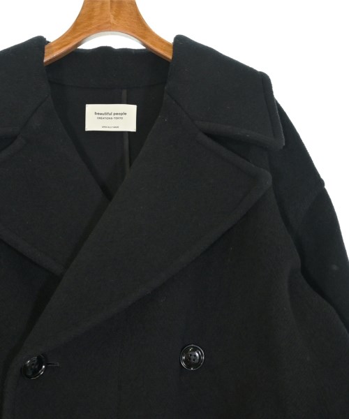 beautiful people（ビューティフルピープル）チェスターコート 黒 サイズ:40(M位) レディース/2200654208113