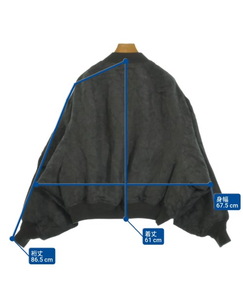 beautiful people（ビューティフルピープル）ミリタリーブルゾン グレー サイズ:38(M位) レディース/2200646673080