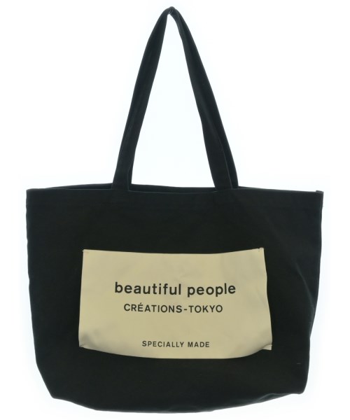 beautiful people(ビューティフルピープル)トートバッグ 黒 サイズ:-/2200655303060
