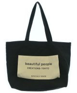 beautiful people（ビューティフルピープル）トートバッグ 黒 サイズ:- レディース/2200655303060