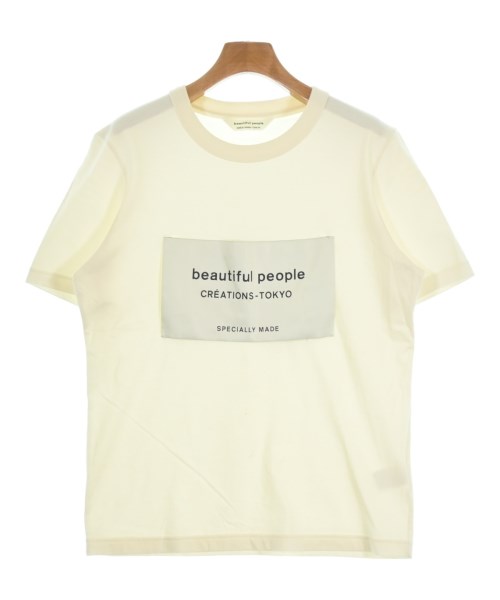 beautiful people(ビューティフルピープル)Tシャツ・カットソー 白 サイズ:170(XL位)/2200655323020