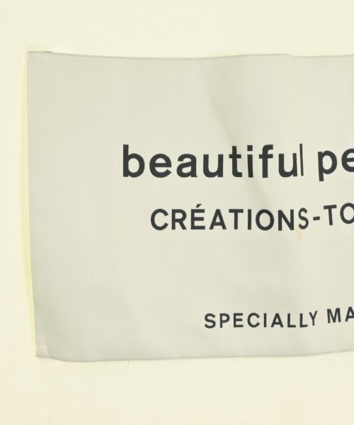 beautiful people（ビューティフルピープル）Tシャツ・カットソー 白 サイズ:170(XL位) レディース/2200655323020