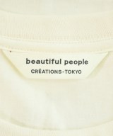 beautiful people（ビューティフルピープル）Tシャツ・カットソー 白 サイズ:170(XL位) レディース/2200655323020