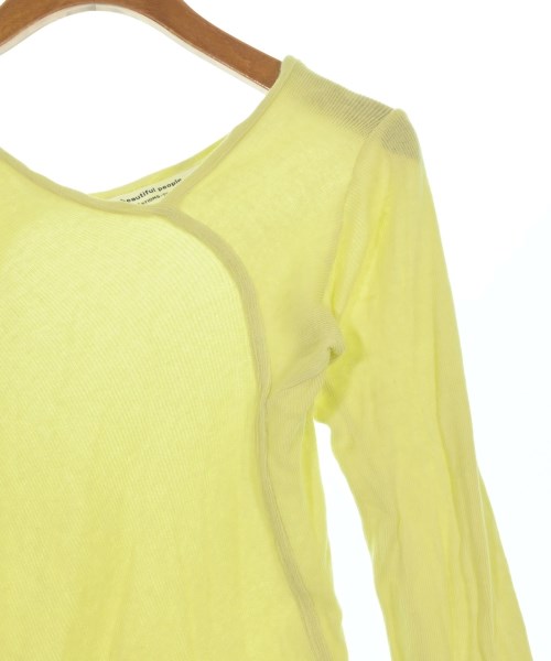 beautiful people（ビューティフルピープル）Tシャツ・カットソー 黄 サイズ:F レディース/2200650701045