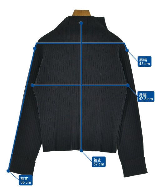 beautiful people（ビューティフルピープル）ニット・セーター 紺 サイズ:36(S位) レディース/2200656465057