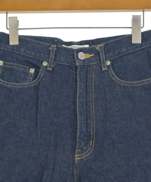 beautiful people（ビューティフルピープル）デニムパンツ 青 サイズ:34(XS位) レディース/2200649665099