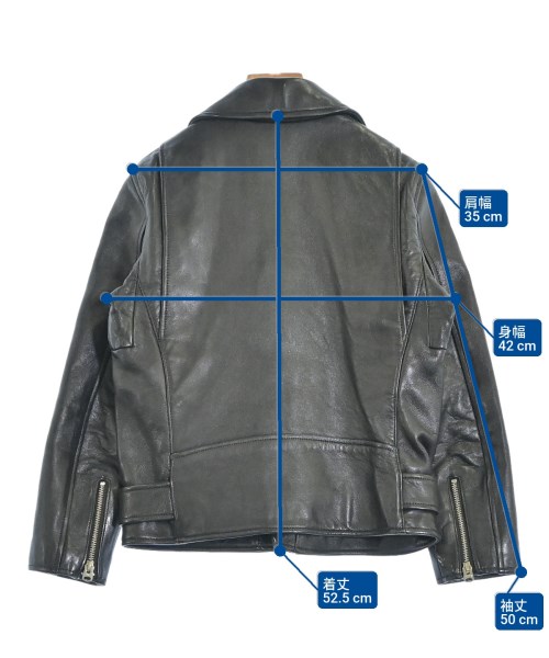 beautiful people（ビューティフルピープル）ライダース 黒 サイズ:140(S位) レディース/2200657483029