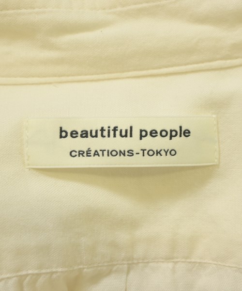 beautiful people（ビューティフルピープル）カジュアルシャツ 白 サイズ:36(S位) レディース/2200655849025