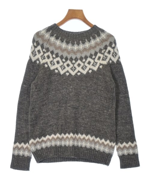 beautiful people(ビューティフルピープル)ニット・セーター 茶 サイズ:160(L位)/2200659286017