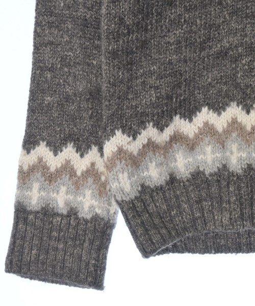 beautiful people（ビューティフルピープル）ニット・セーター 茶 サイズ:160(L位) レディース/2200659286017