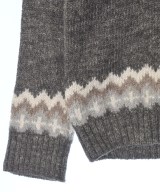 beautiful people（ビューティフルピープル）ニット・セーター 茶 サイズ:160(L位) レディース/2200659286017