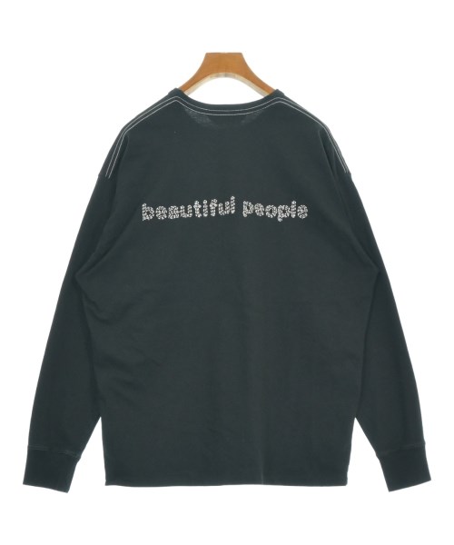 beautiful people（ビューティフルピープル）Tシャツ・カットソー 黒 サイズ:38(M位) レディース/2200659744043