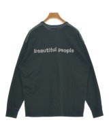 beautiful people（ビューティフルピープル）Tシャツ・カットソー 黒 サイズ:38(M位) レディース/2200659744043