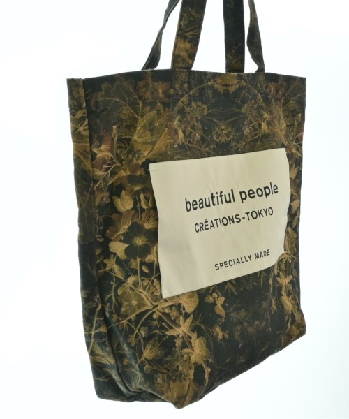 beautiful people（ビューティフルピープル）トートバッグ 黒 サイズ:- レディース/2200651119108