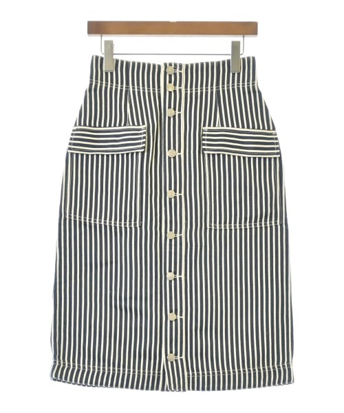 beautiful people(ビューティフルピープル)ロング・マキシ丈スカート 紺 サイズ:38(M位)/2200658848032