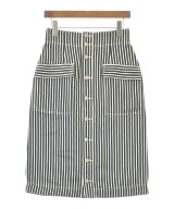 beautiful people（ビューティフルピープル）ロング・マキシ丈スカート 紺 サイズ:38(M位) レディース/2200658848032