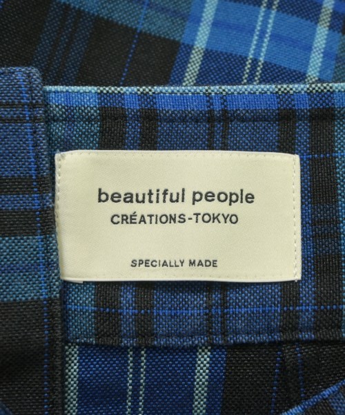 beautiful people（ビューティフルピープル）ロング・マキシ丈スカート 青 サイズ:34(XS位) レディース/2200661767085