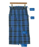 beautiful people（ビューティフルピープル）ロング・マキシ丈スカート 青 サイズ:34(XS位) レディース/2200661767085