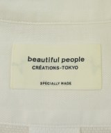 beautiful people（ビューティフルピープル）カジュアルシャツ 白 サイズ:150(M位) レディース/2200710553041