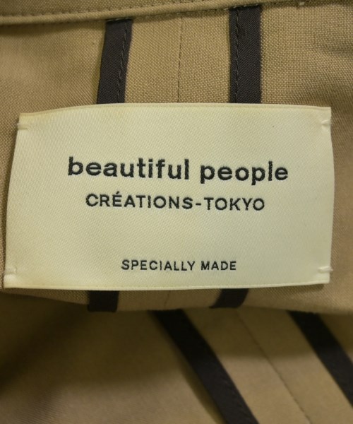 beautiful people（ビューティフルピープル）トレンチコート 茶 サイズ:36(S位) レディース/2200711252080
