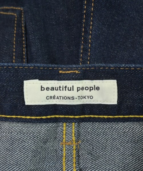 beautiful people（ビューティフルピープル）デニムパンツ 紺 サイズ:38(M位) レディース/2200711252509