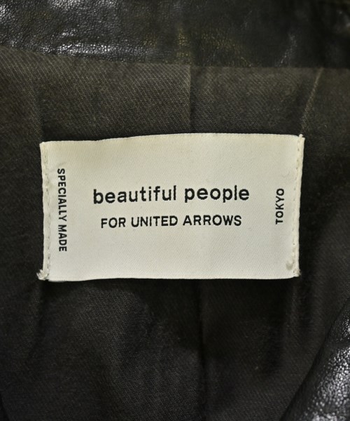 beautiful people（ビューティフルピープル）ライダース 黒 サイズ:150(M位) レディース/2200710176042