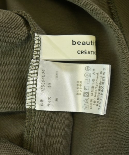 beautiful people（ビューティフルピープル）ワンピース カーキ サイズ:36(S位) レディース/2200713705027