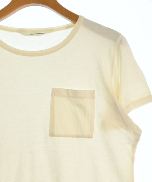beautiful people（ビューティフルピープル）Tシャツ・カットソー ベージュ サイズ:140(S位) レディース/2200714825021
