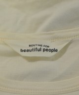 beautiful people（ビューティフルピープル）Tシャツ・カットソー ベージュ サイズ:140(S位) レディース/2200714825021