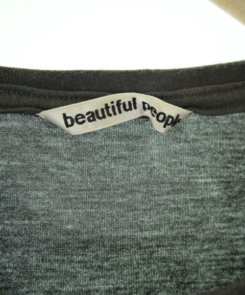 beautiful people（ビューティフルピープル）Tシャツ・カットソー グレー サイズ:150(M位) レディース/2200718820046