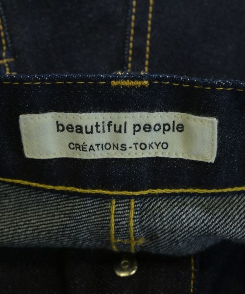 beautiful people（ビューティフルピープル）デニムパンツ 紺 サイズ:38(M位) レディース/2200718850036
